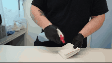 Step 1: Clean surfaces