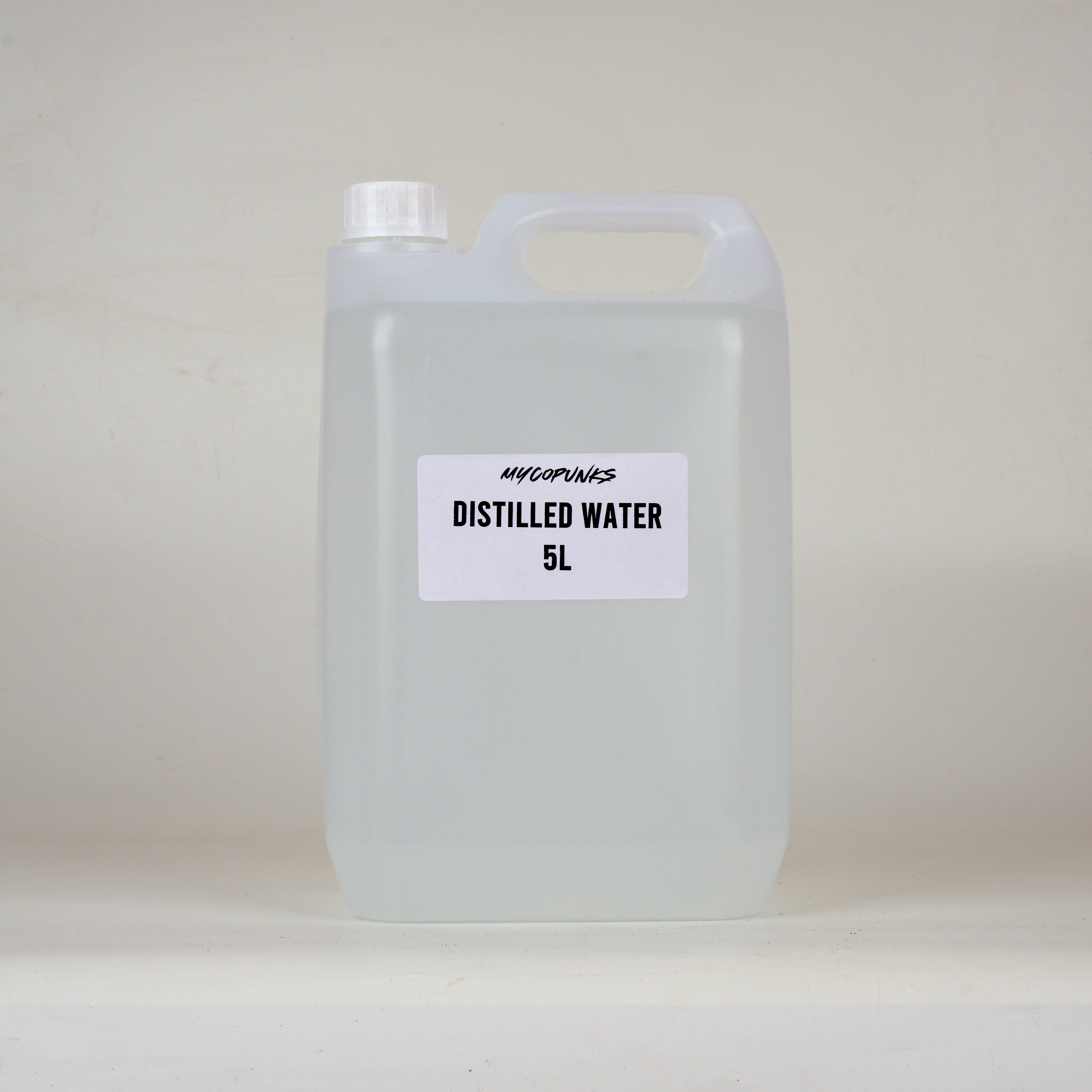 5Ltr Distilled Water for agar and liquid cultures