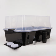 Microppose Large Mushroom Monotub (Mark 1) with accessories on white background
