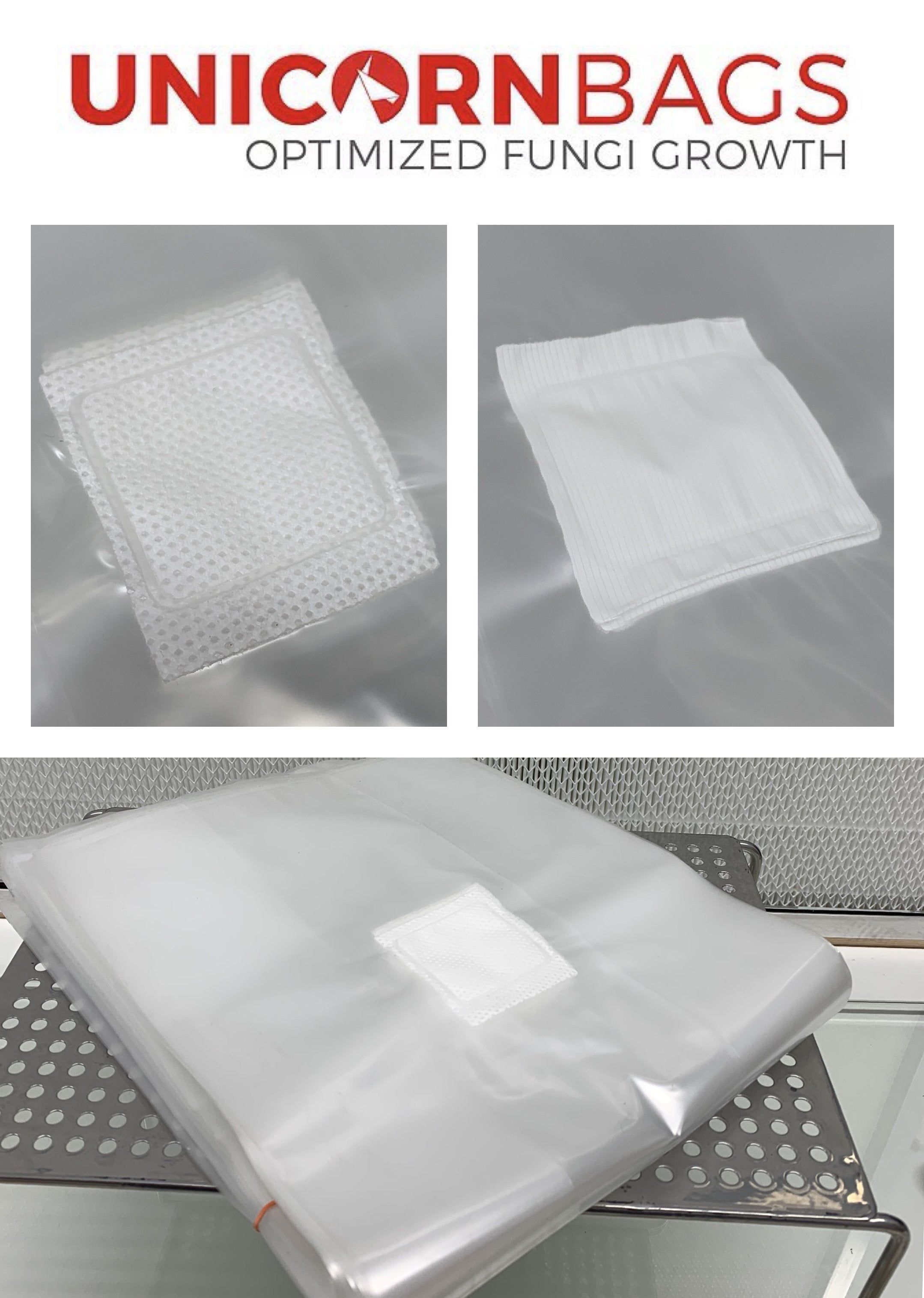 MycoPunks - XLS-T Unicorn Mushroom Bag for Mushroom Spawn Production - Spawn Bags