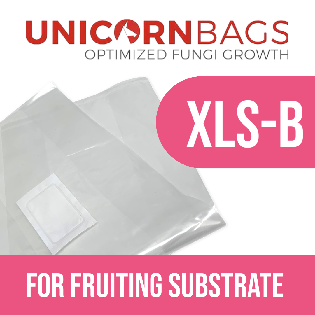MycoPunks - XLS-B Unicorn Mushroom Bag for Mushroom Fruiting Substrate - Mushroom Grow Bag