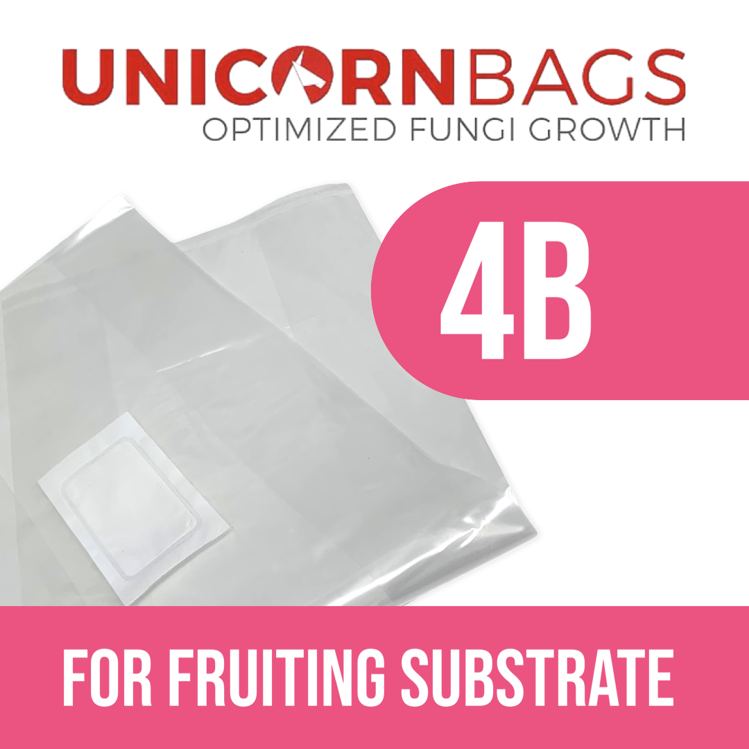 4B Unicorn Mushroom Bag Type for Fruiting Substrate  (400g > 1kg)
